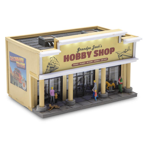 Menards 279-0617 Grandpa Jack's Hobby Shop HO Scale