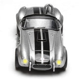 Menards 279-3800 lighted 1:48 die-cast silver Shelby Cobra O SCALE NEW