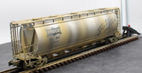 Atlas 6333-1 FRISCO ACF 6 Bay Cylindrical Hopper BIG O Rolling Stock 81015 WEATHERED AS IS WEATHERED AS IS Like New