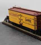 Atlas 3001518S Dewey and Almy Chemical Company 40' Wooden Reefer Car Steam Era Classics Used