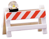 MTH 30-11021 RailKing Flashing Barricades O-scale new