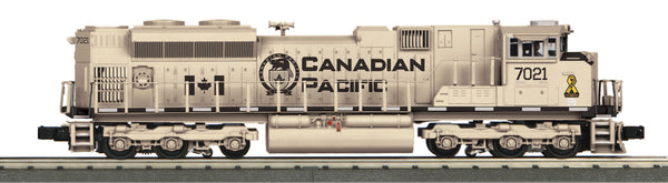 MTH 30-20947-1 Canadian Pacific CP (Military - Sand) SD70ACe Imperial Diesel Engine With Proto-Sound 3.0 - Cab No.  7021