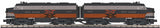 MTH Railking 30-2290-1 New Haven FA-2 AA Diesel Set w/Proto-Sound 2.0 - NH Cab Nos. 0400 & 0425 O SCALE Like New