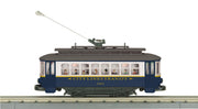 MTH Railking 30-5257 City Lines Bump-n-Go Trolley #707 LIMITED O SCALE NEW