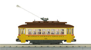MTH Railking 30-5258 Market Street Bump-n-Go Trolley #652 LIMITED O SCALE NEW