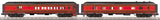 MTH 30-69267 Chicago & Alton 4-Car 60' Madison Passenger set with 30-69268 2-car set 60' Madison Combo/Diner Set and 30-69269 60' Madison Coach Car O Scale NEW