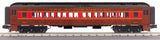 MTH 30-69267 Chicago & Alton 4-Car 60' Madison Passenger set with 30-69268 2-car set 60' Madison Combo/Diner Set and 30-69269 60' Madison Coach Car O Scale NEW