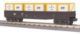MTH Railking 30-72002 Caterpillar Gondola Car w/Crates O SCALE NEW