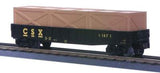 MTH Railking 30-7211 CSX Gondola Car w/Crates O SCALE Like New