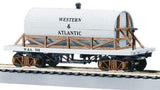 MTH Railking 30-7320 W.A.R.R. Wooden Tank Car 19th Century O Scale NEW