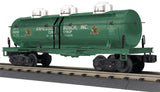 MTH Railking 30-73363 Anheuser Busch 3-Dome Tank Car O SCALE Like New
