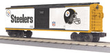 MTH Railking 30-74231 NFL - Pittsburgh Steelers RailKing Box Car O SCALE Used Excellent