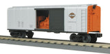 MTH Railking 30-74353 Harley-Davidson Rounded Roof Box Car w/Generator O SCALE NEW