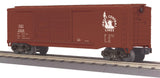 MTH Railking 30-74591 Jersey Central 40' Double Door Box Car O SCALE Like New Damaged Box