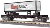 MTH Railking 30-76275 Coors Light Beer  Flat Car w/40' Trailer O SCALE NEW