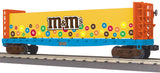 MTH Railking 30-76415 MARS - M&M's Flat Car with Bulkheads & Lumber Load. O SCALE  NEW