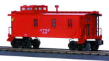 MTH Railking 30-7703 Santa Fe Woodsided Caboose O SCALE Like New damaged box