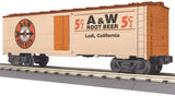 MTH Railking 30-7837 - A&W Root Beer Modern Reefer Car  O Scale NEW