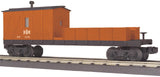 MTH Railking 30-79105 Bessemer & Lake Erie Crane Tender Car O SCALE Like New