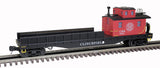 Atlas 3001237 Clinchfield Crane Car AND 3001243 Clinchfield Premier Crane Car and Tender (Set of 2) O Scale limited NEW