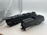MTH Premier 20-3017-1 Chesapeake & Ohio 2-6-6-6 Allegheny Steam Engine O SCALE Used Excellent Damaged Box