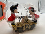 Lionel 6-18433 Mickey & Minnie Christmas Operating Handcar O SCALE NEW No Box