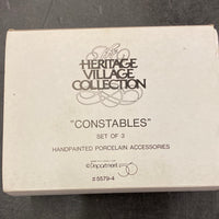 Department 56 Heritage Village 5579-4 Constables figures