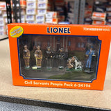 Lionel 6-24194 Civil Servants People Pack Figures O Scale