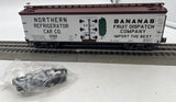 K-Line Northern Refrigerator Car K742-8030 Bananas Fruit Dispatch Company O SCALE Like New