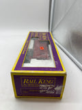 MTH Railking 30-7703 Santa Fe Woodsided Caboose O SCALE Like New damaged box