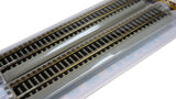 Bachmann 44511 9" STRAIGHT TRACK 4 PACK ( NICKEL SILVER) E-Z Track HO SCALE NEW