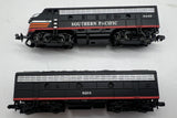 Bachmann Spectrum 81260  Southern Pacific F7 AB diesel locomotive #6442 & #8291 N scale Like New