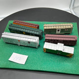 HO Scale Bargain Car Pack 147:  Set of 6 Northern Pacific freight cars HO SCALE USED