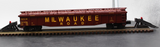 MTH 20-98045 Milwaukee Road Gondola Car w/Cover O SCALE Like New
