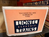 Lionel  6-52085 TCA full vista dome aluminum passenger car City of Dallas O scale NEW