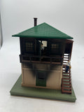 Lionel 6-14201 Burning Switch Tower O SCALE Used Excellent Damaged Box