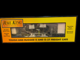 MTH Railking 30-7093A  US Army Flat Car w/Sherman Tank #4223. O SCALE NEW