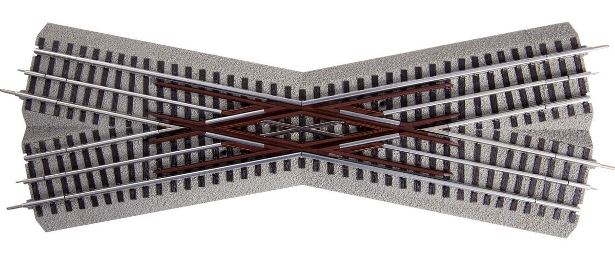 Lionel 6-12050 FasTrack 22 1/2-Degree Crossover O SCALE Like New No Bo
