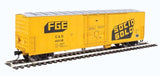 Walthers 910-2030 CHESAPEAKE & OHIO 50' FGE Insulated Boxcar Mainline Yellow, Black #403136 HO Scale NEW