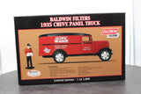 Crown Premiums 2404948 Baldwin Filters 35 chevy Panel Truck With Serviceman O SCALE NEW