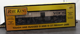 MTH Railking 30-74013 Evans Leasing 50' Double Door Plugged Boxcar O GAUGE Like New