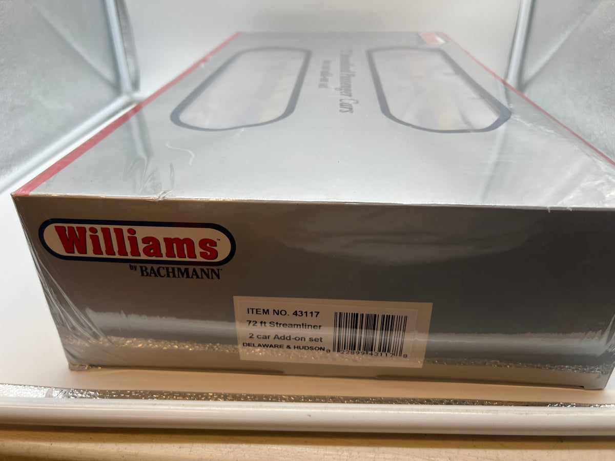 WILLIAMS BY BACHMANN 43117 DELAWARE & HUDSON 72 FT STREAMLINED PASSENG