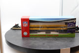 MTH Railking 30-79180 NFL - Pittsburgh Steelers RailKing Dump Car w/Operating Bay O SCALE  NEW