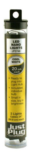 Aazon.co: Woodland Scenics Just Plug LED Nano Lights War White for
