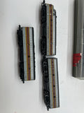 Bachmann Spectrum 81255 Erie Lackawanna F&A & B Diesel Locomotive Set & Bahcmann Plus 7113 Pwd B UNIT N SCALE Used Excellent