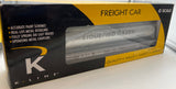 K-Line k691-1511  Erie #7222 Flatcar w/ Bulkheads & Linde Tank Load O SCALE NEW