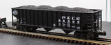 Weaver Ultra Line P&LE 68609 New York Central 3-Bay 3-Rail Coal Car O SCALE Used Excellent