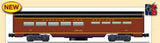Lionel 6-15384 NORFOLK & WESTERN "POWHATAN ARROW" ALUMINUM STREAMLINED STATIONSOUNDS DINER #491 O SCALE Like New