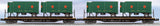 Lionel 6-21897 RAILWAY EXPRESS AGENCY PS-4 FLATCAR WITH PIGGYBACK TRAILERS 2-PACK O SCALE NEW