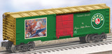 Lionel 6-25011 ANGELA TROTTA THOMAS SANTAS BREAK CHRISTMAS BOXCAR O SCALE NEW